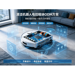 清洁机器人电控模块ODM方案